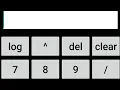 Create Scientific Calculator in Android Studio Using Java Operations part 5