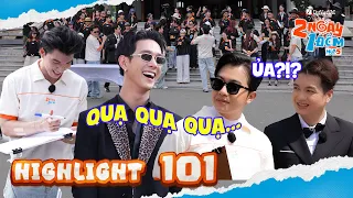 Highlight Tập 101: Song Luân quăng miếng "quạ quạ quạ", HIEUTHUHAI trổ tài hội họa | 2N1D Mùa 5