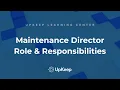 Understanding the Role of a Maintenance Director Duties Traits Certifications UpKeep