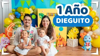 Primer año de DIEGUITO 🔴 Sesión de fotos, Pastel ► Sin Postal