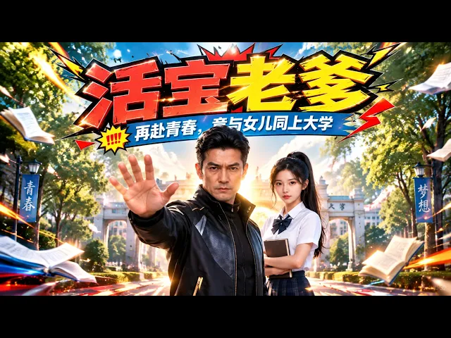 活宝老爹再赴青春，竟与女儿同上大学