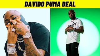 davido now a brand ambassador of puma 