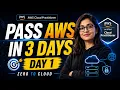 Pass the AWS Cloud Practitioner in 3 Days Day 1 AWS Fundamentals