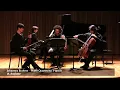 Brahms Piano Quartet in c minor op. 60, III. Andante - Colburn Piano Quartet