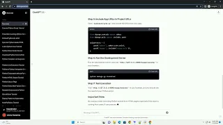 execute python script from html page django