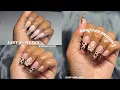 How to do GEL X NAILS at home Step by Step Gel X 3d flower tutorial