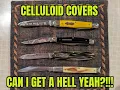 Celluloid Covers by Frank Buster s Fight n Rooster Boker USA
