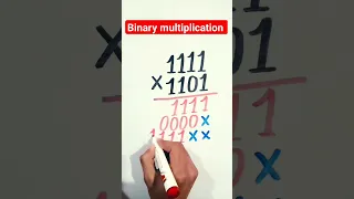 Binary number multiplication