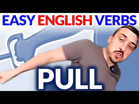 Learn Easy Inglês Verbs: PULL | Input compreensível (CI) Iniciante Inglês Lição | Natural Approach