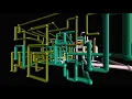 16 9 1080p 3d Pipes Screensaver 10 Hours no loop with teapots