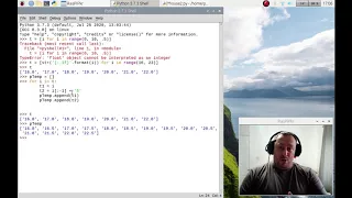 Heating Security Control Part 34 - Raspberry Pi coding python tkinter gui