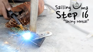 DIY welding on a Sailboat — Sailing Uma [Step 16]