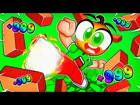 Video Thumbnail: En Dayanıklı Kapıyı Tekmeyle Kırarak Zengin Oldum! 🦵 | Roblox