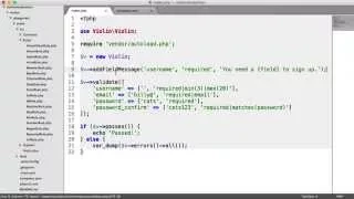 Easy PHP Validation with Violin Custom Errors