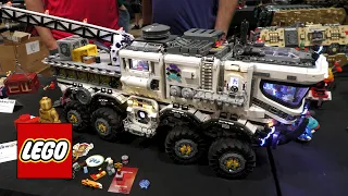 Modular LEGO Space Rover with Full Interior