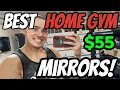 CHEAP FRAMELESS WALL MIRRORS - Extra Large Full Length Home Gym or Studio Mirror Home Depot 36 x 60