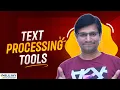 Text Processing Tools like touch cat and in Linux Essential Linux Commands class 6