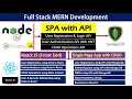 Full Stack MERN Development Mongo db Express React Node Js
