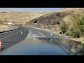 The Trucker s View Coming Down Cabbage Hill in Oregon