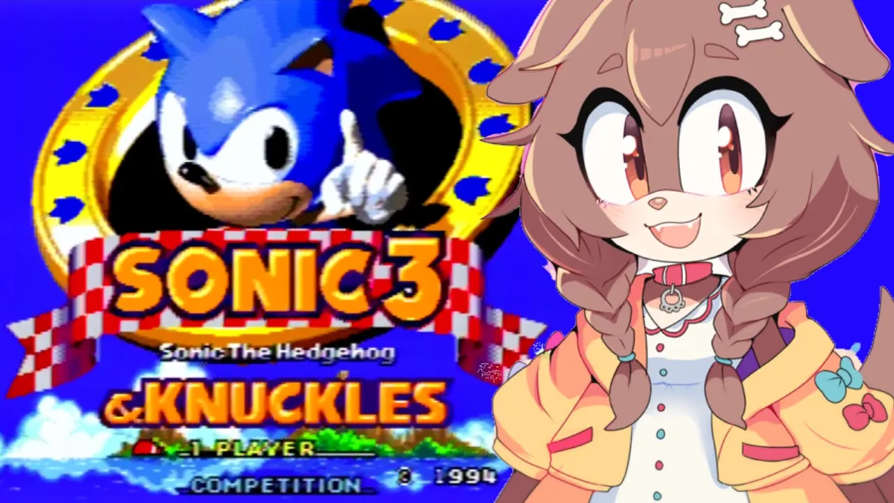 【メガドラ/MD】はじめてのソニック・ザ・ヘッジホッグ３＆ナックルズ【Sonic the Hedgehog3】