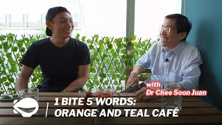 Download Dr Chee Soon Juan's Orange \u0026 Teal Café | 1 Bite, 5 Words MP3