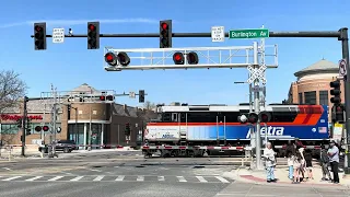 Very weird bell sequence LaGrange Rd Railroad Crossing LaGrange IL
