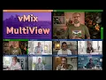 How to use the vMix MultiView