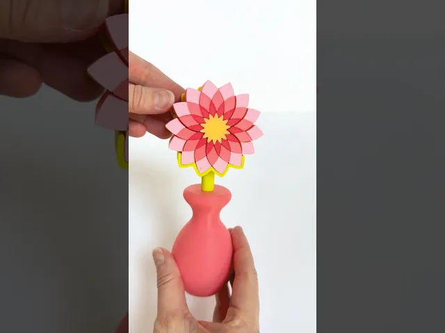 Pixel Flower Fidget (2 sizes) with Stems, &  Vases (3 styles) video thumbnail