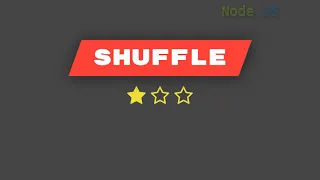 Learn JavaScript Shuffle