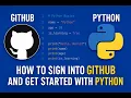 How to Sign Up Sign In to GitHub getting started with python