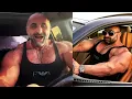 Armenian happy muscle daddy - Pec bouncing to the beat