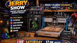 The Jerry Show Makers and Content Creators Podcast Saturday 12 pm pacific
