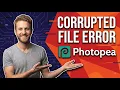 Photopea Corrupted File Error Easy Recovery Guide