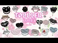 ROBLOX TODDLER PACIFIER CODES for Brookhaven Bloxburg and Berry avenue Elsie codes