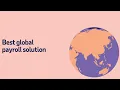 A user experience simplifying global payroll services and solutions