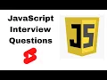 Convert string lower to upper case JavaScript Interview Question