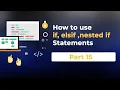 How to use if elseif and nested if - else in PHP