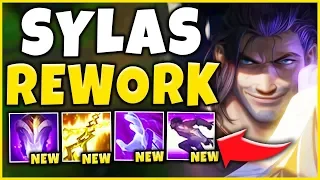 *NEW REWORK* SYLAS IS NO LONGER A MAGE (RIOT’S WORST FAILURE) - League of Legends