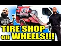 MOBILE TIRE SHOP on WHEELS