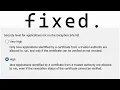 Fix Security Settings Blocked Self-Signed Application on Windows 11