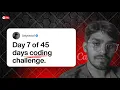 Day 7 of Solving 500 problems in 45 Days of Code Challenge NeetCode DSA Sheet LIVE