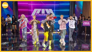 p1harmony perform ex live on gma 