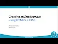CSS Tutorial Coding an Instagram for Beginners