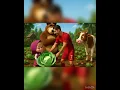 Download Lagu Masha, the Bear and Cristiano Ronaldo in the bear’s garden 🌿🐻⚽️