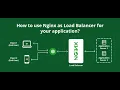How to configure HTTP Load Balancing with Nginx uaing Ubuntu