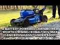 New Kobalt Gen4 40v Max Brushless 20-Inch Cordless Electric Lawn Mower With 6 Ah Battery - Review