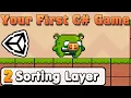 Unity C Basic Part 2 Create Background Sorting Layer