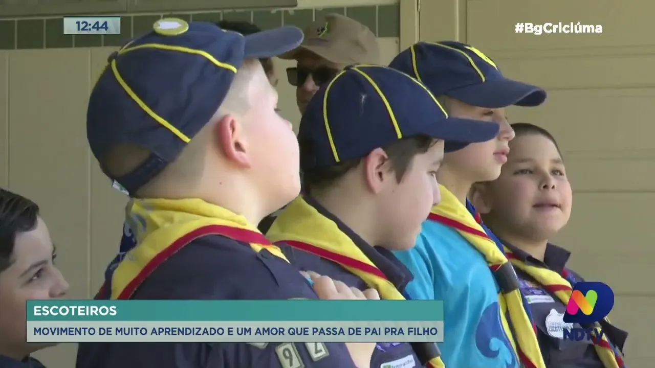 Escoteiros: movimento de muito aprendizado e um amor que passa de pai para filho