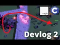Adding A A star pathfinding to the boss in my game made in C with Raylib Devlog