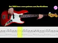 Fun Lovin' Criminals - Scooby Snacks [1996] | BASS Cover | Notation + TABS